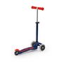 Voir la diapositive 2 : Micro Trottinette  Mini  Deluxe LED - Bleu Marine