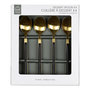 Voir la diapositive 4 : Paris Prix Lot de 4 Cuillères à Dessert en Inox  Charlotte  15cm Noir & Or