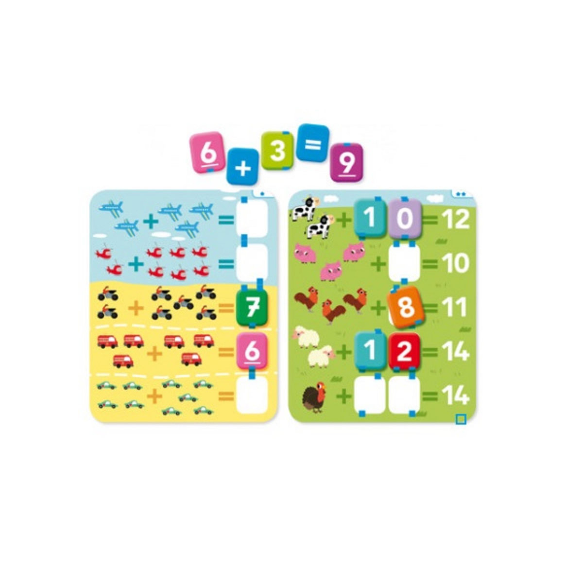 DISET Premières additions Jeu éducatif