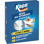 Kapo Boîte insecticide pour mites et larves KAPO, 20 pastilles