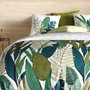 Voir la diapositive 2 : ATELIER DU COTON Parure housse de couette 100% coton 57fils beleme