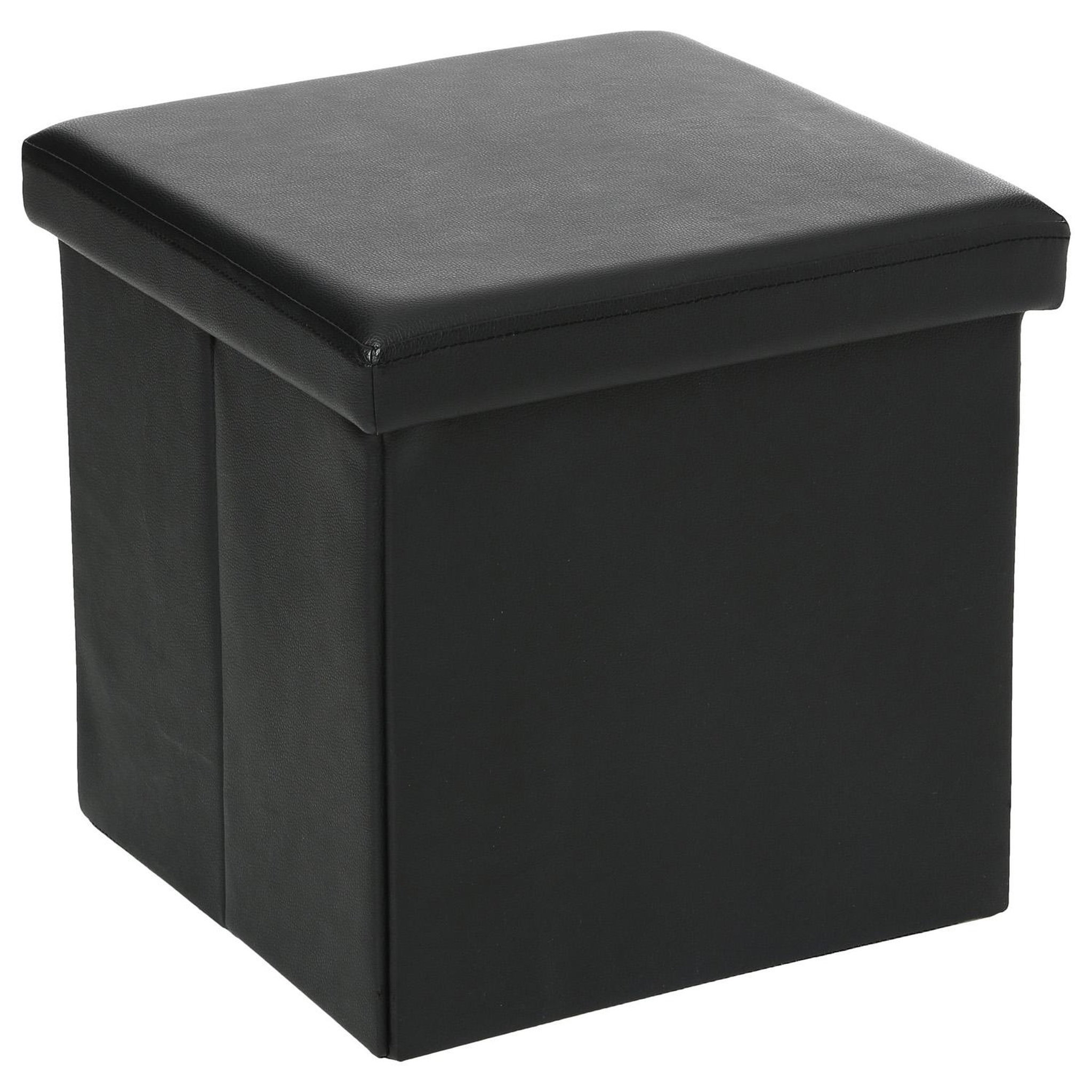 Voir la diapositive 1 : ATMOSPHERA Pouf carré pliant - pvc
