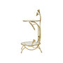 Voir la diapositive 3 : Paris Prix Table d'Appoint 2 Niveaux  Flowers  78cm Or