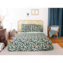 Voir la diapositive 2 : Home collection Parure Housse De Couette 100% Microfibre 72gsm Cueillette