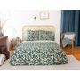 Voir la diapositive 2 : Home collection Parure Housse De Couette 100% Microfibre 72gsm Cueillette