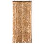 Voir la diapositive 3 : VIDAXL Moustiquaire Ocre et blanc 90x220 cm Chenille