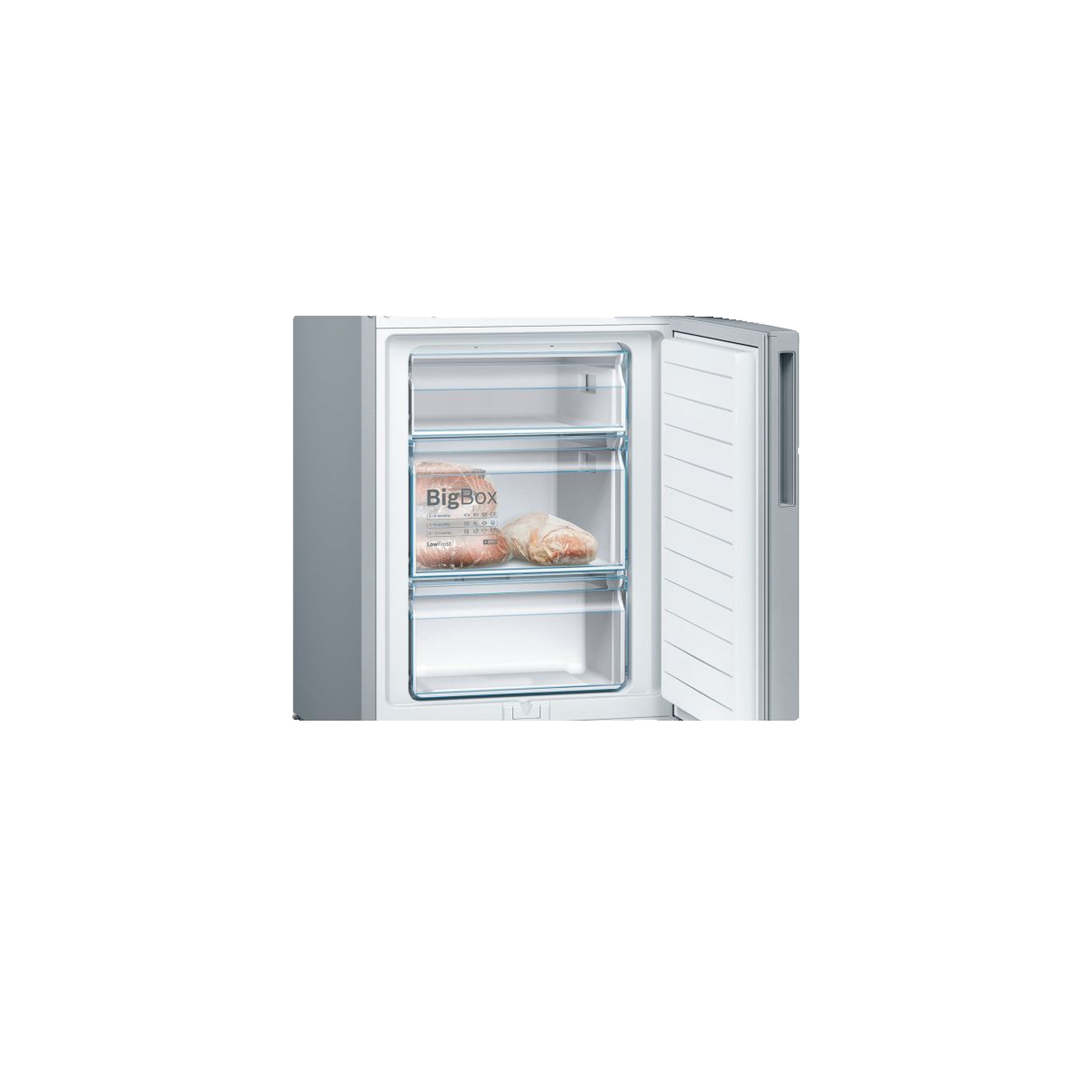 Voir la diapositive 5 : BOSCH bosch fridge-freezer kgv33vlea stainless steel