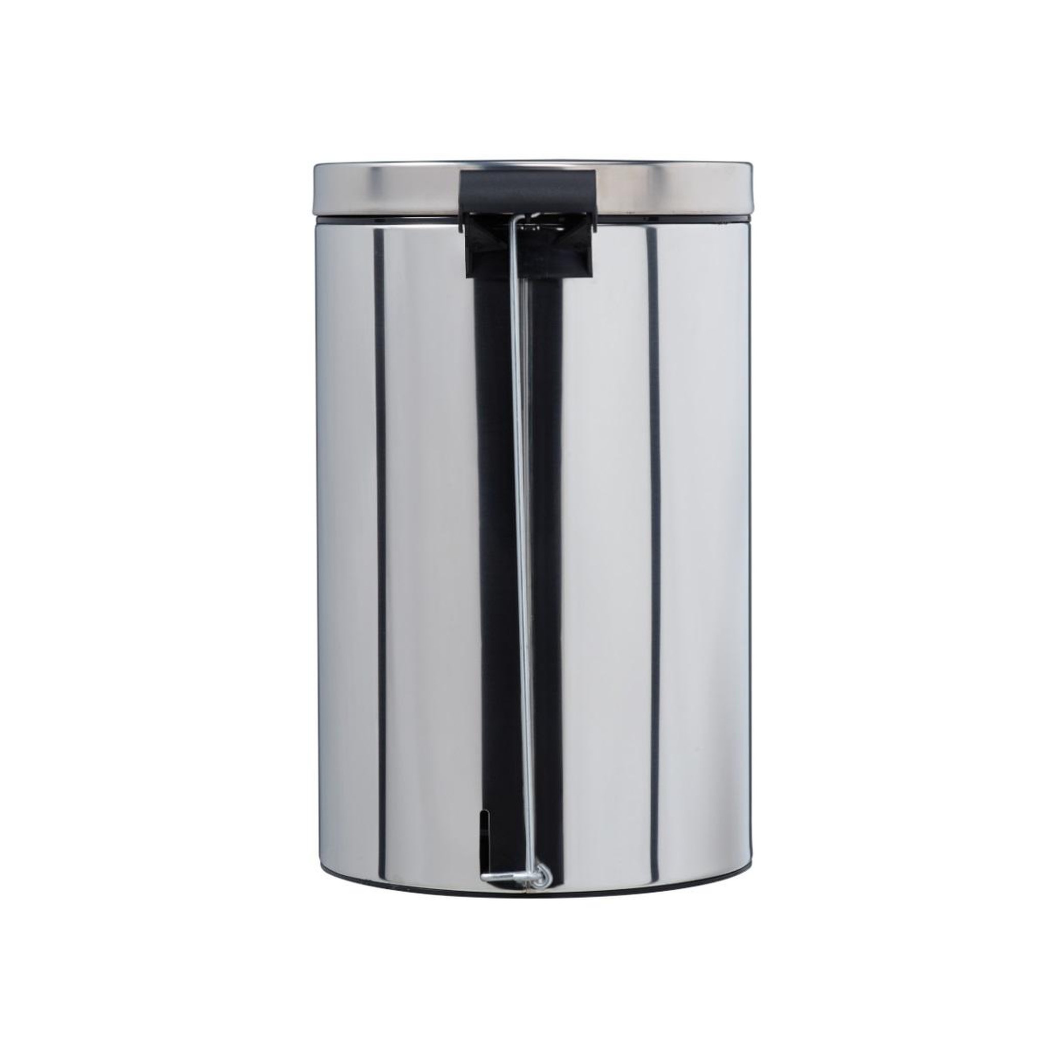 Voir la diapositive 2 : Rossignol Poubelle à pédale 20l inox - 90254