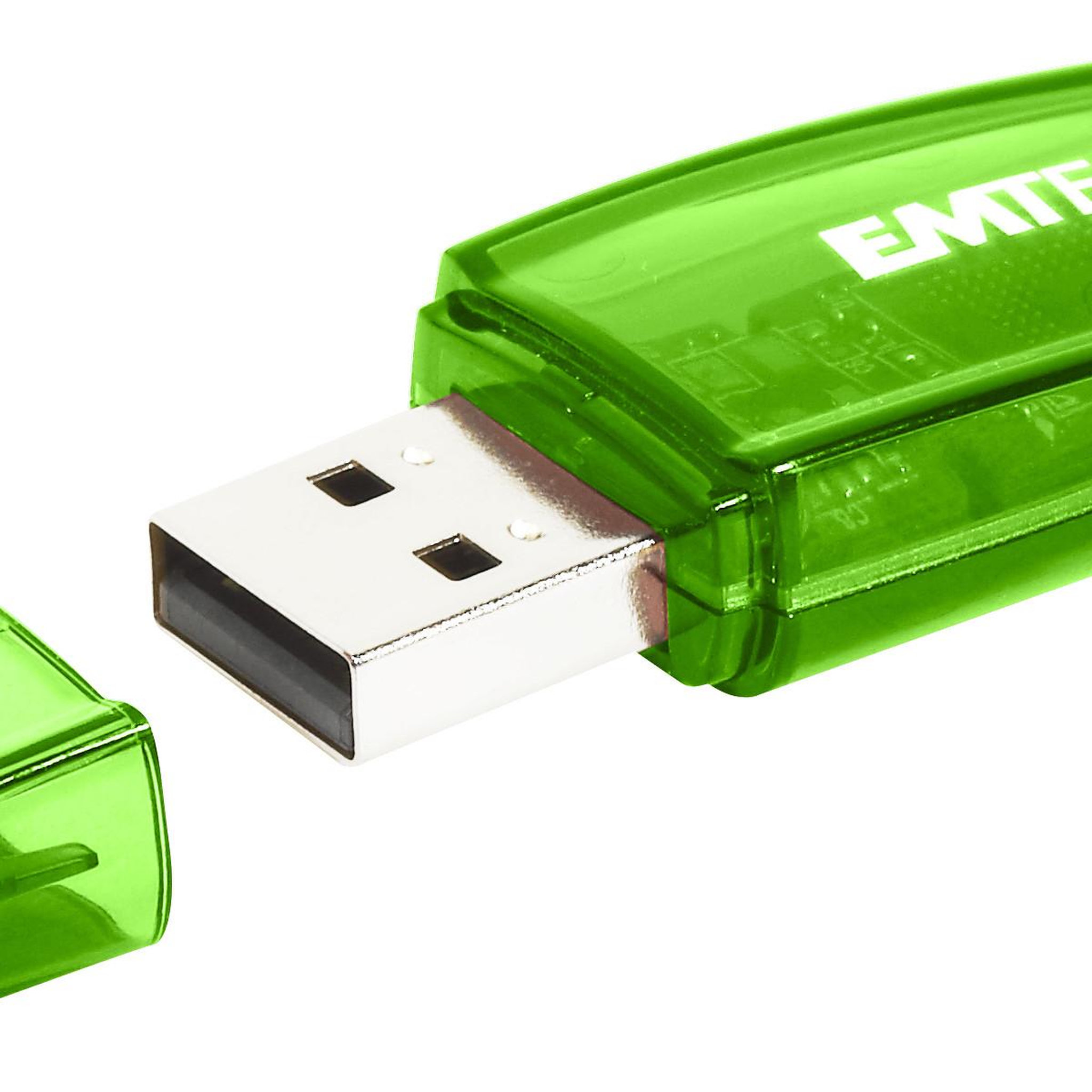 Voir la diapositive 2 : EMTEC Clé USB 3.0 Emtec C410 64 Go Vert