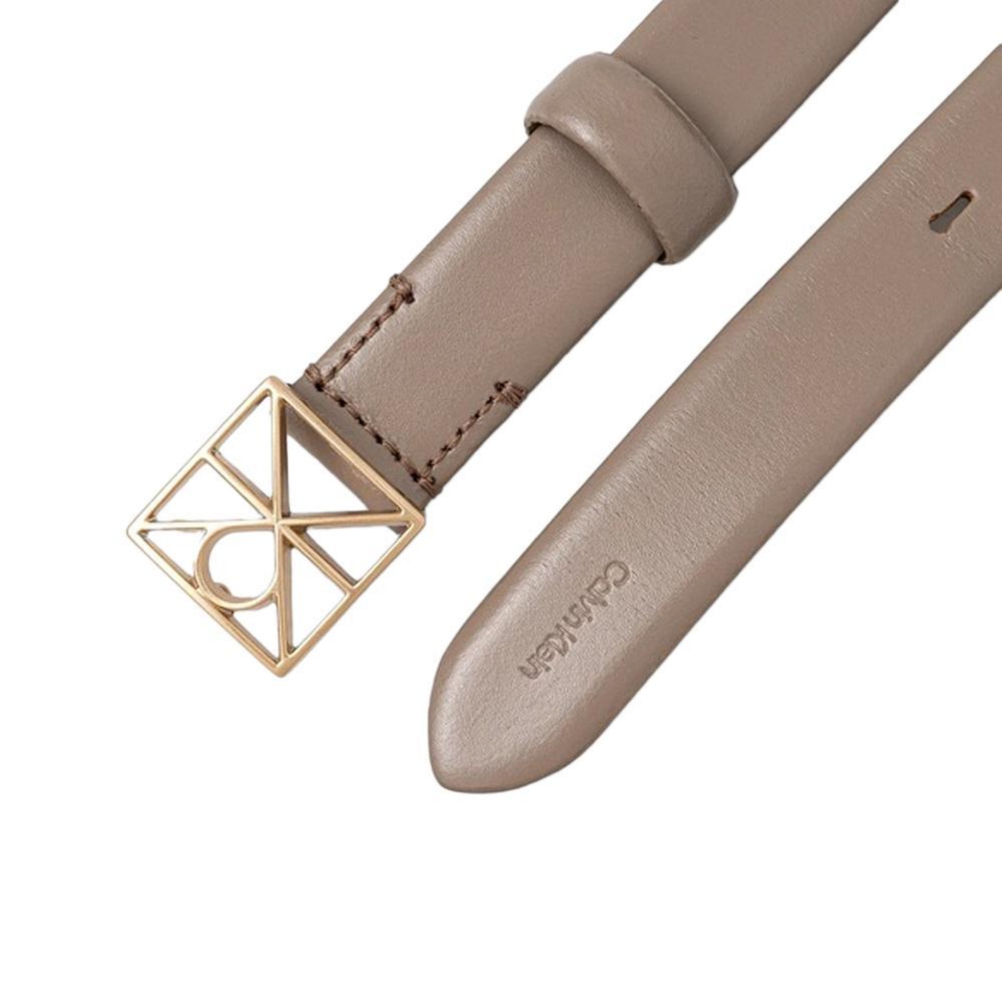 Voir la diapositive 2 : Vero Moda Ceinture Taupe Femme Calvin Klein Jeans Emblem