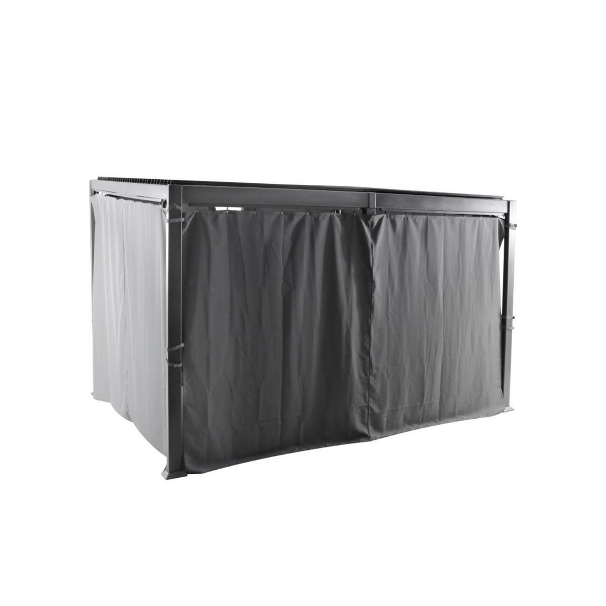 HESPERIDE Jeu de 6 rideaux pour la tonnelle Avila 4 x 3 m - Hespéride