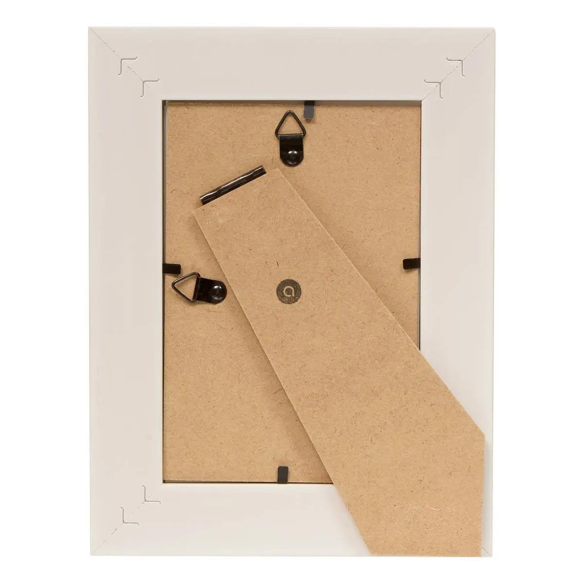 Voir la diapositive 2 : ATMOSPHERA Cadre photo déco  isis  10x15cm beige