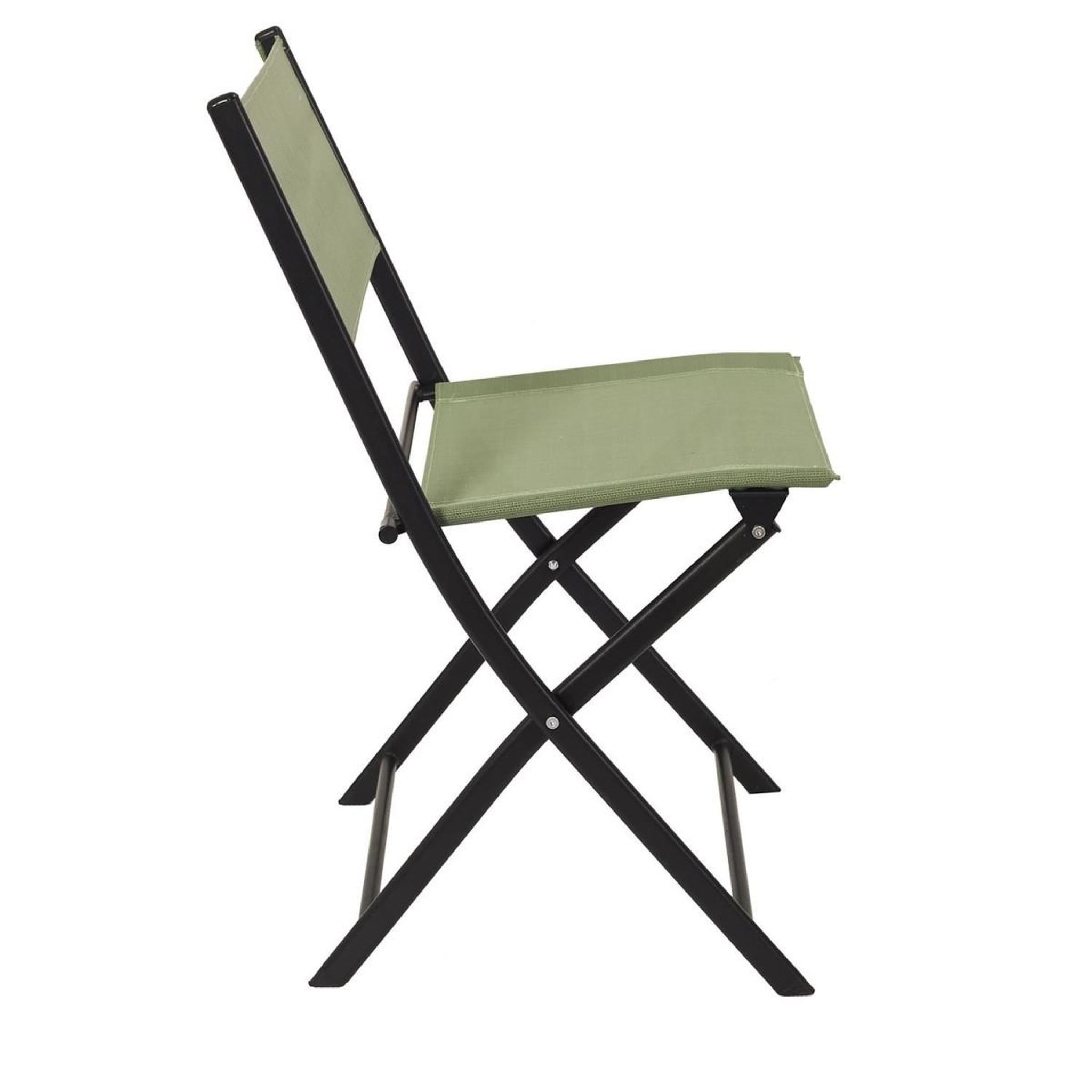 Voir la diapositive 4 : The Home Deco Factory Lot de 4 chaises pliables  jardin  79cm vert