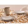 Voir la diapositive 6 : ATMOSPHERA Nappe Antitache Imprimée  Jolan  140x240cm Ocre
