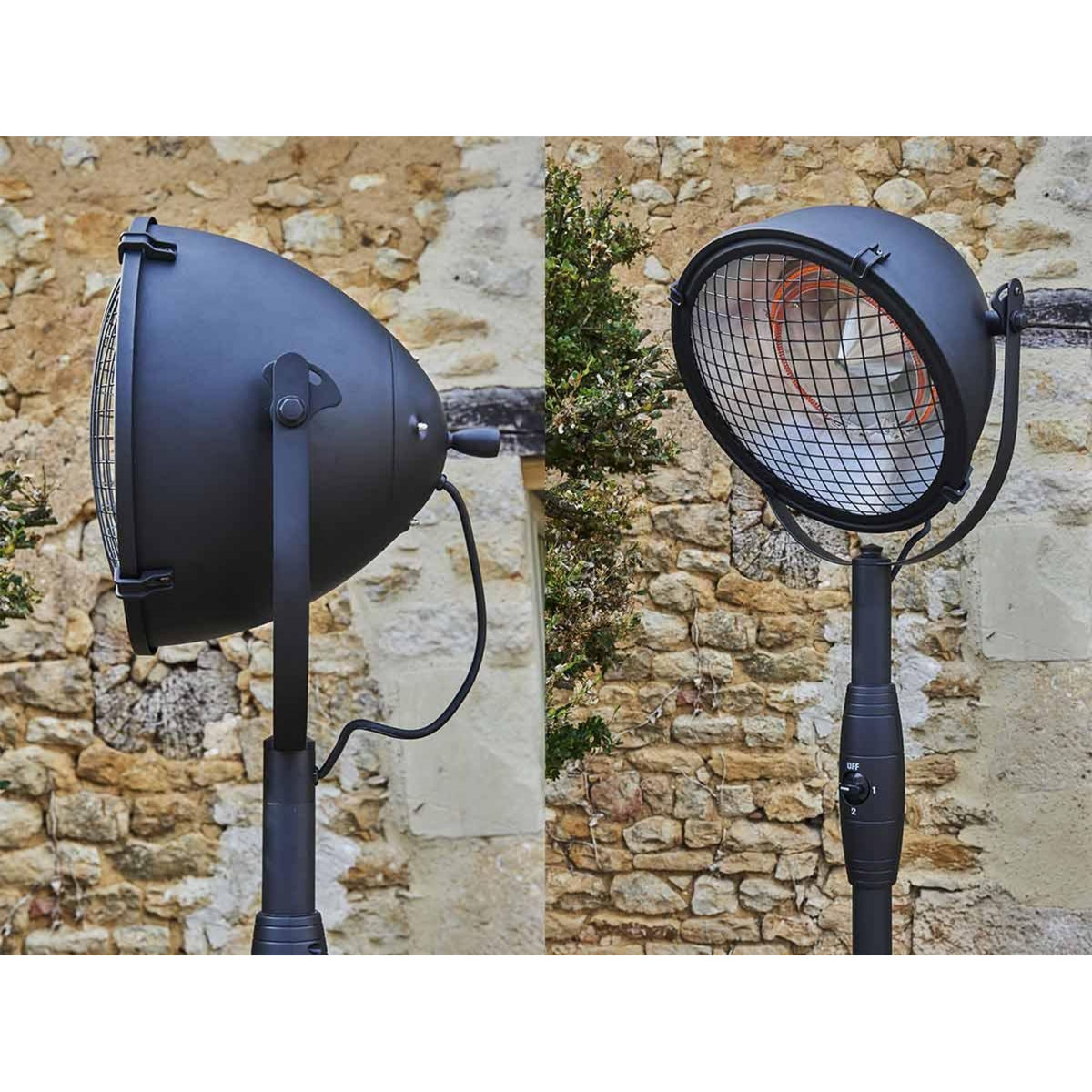 FAVEX Parasol chauffant électrique Côme - Favex