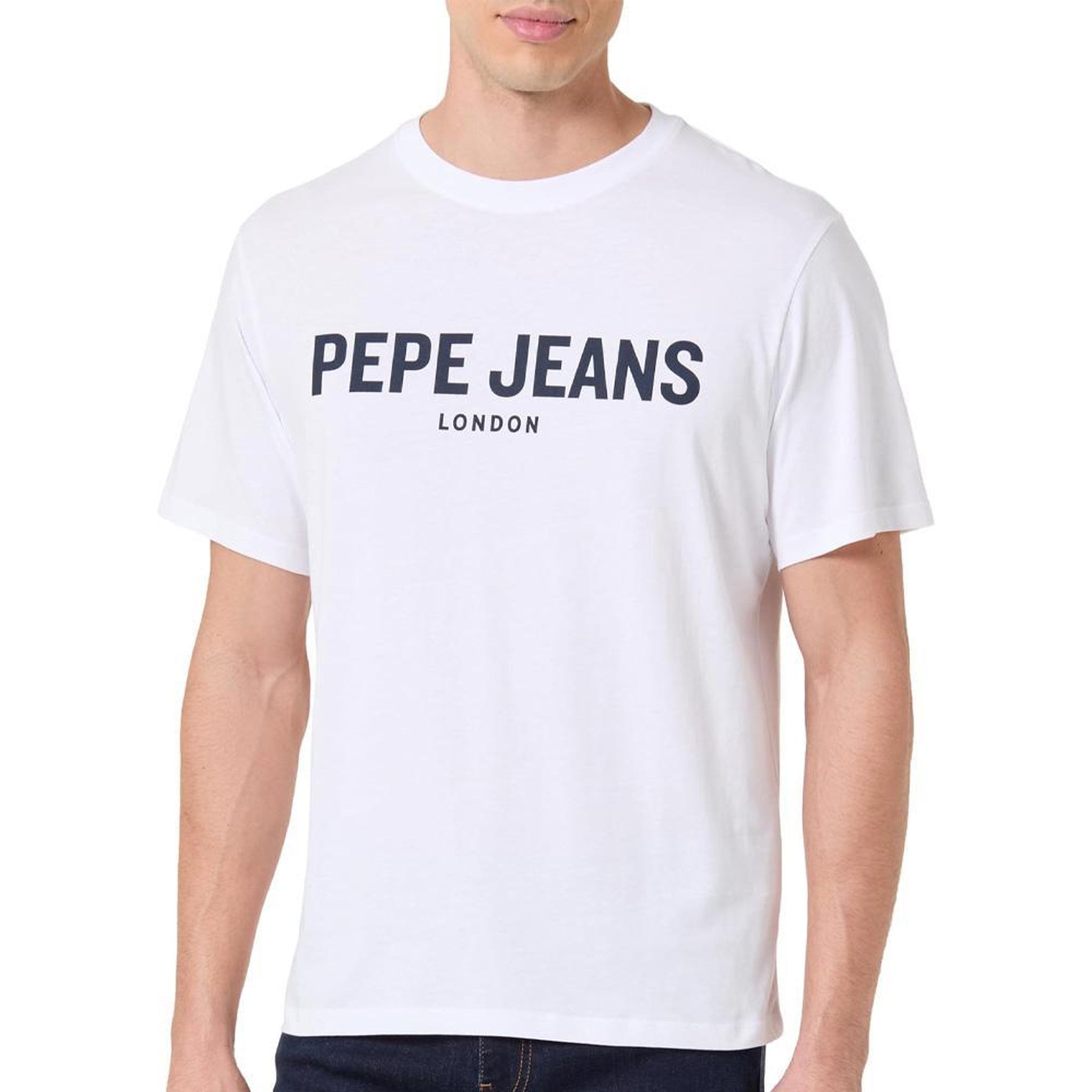 Pepe Jeans T-Shirt Blanc Homme Pepe jeans Pjl M NdS. Coloris disponibles : Blanc