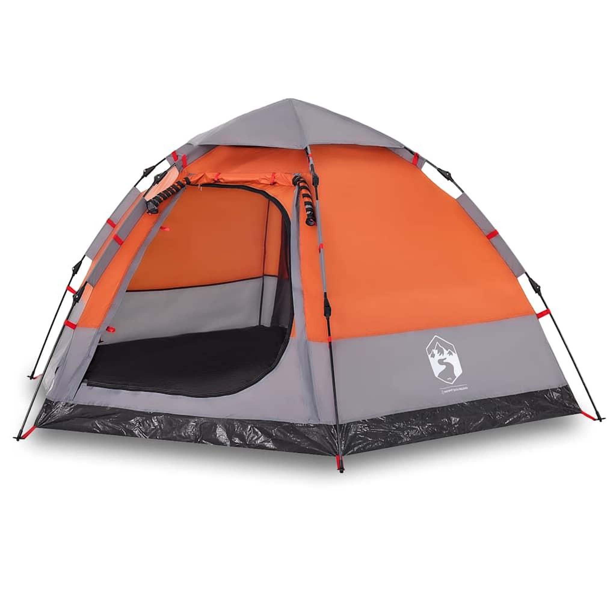 Voir la diapositive 2 : VIDAXL Tente de camping cabine 4 personnes liberation rapide