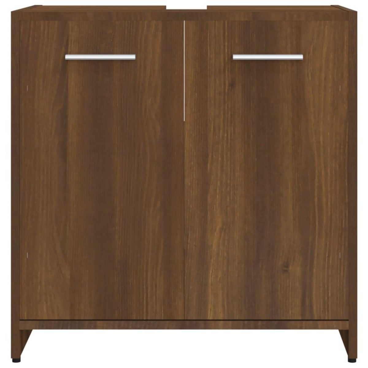 VIDAXL Armoire de bain Chene marron 60x33x60 cm Bois d'ingenierie