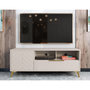 Voir la diapositive 6 : BEST MOBILIER Boccioni - meuble tv - beige - 150 cm