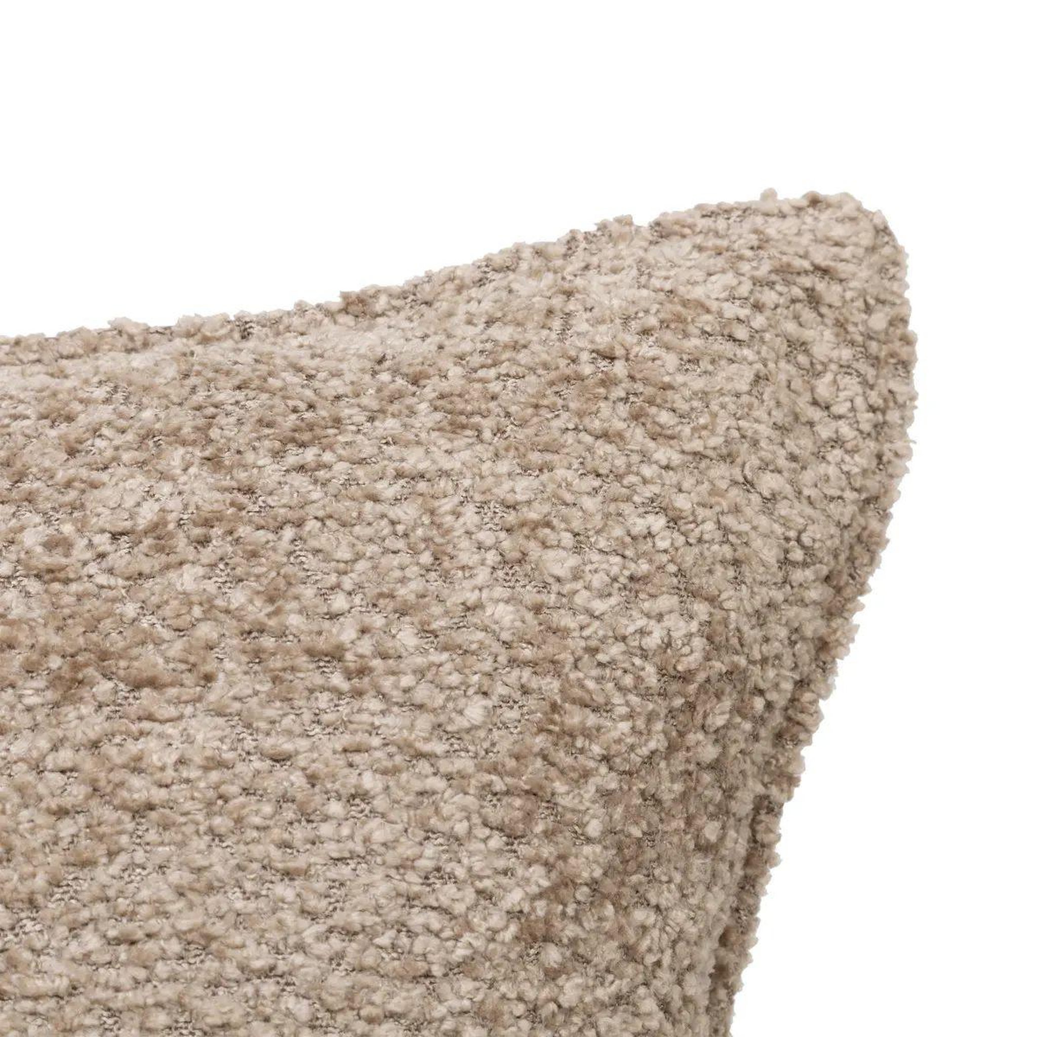 Voir la diapositive 2 : ATMOSPHERA Coussin déco bouclette  soana  45x45 lin