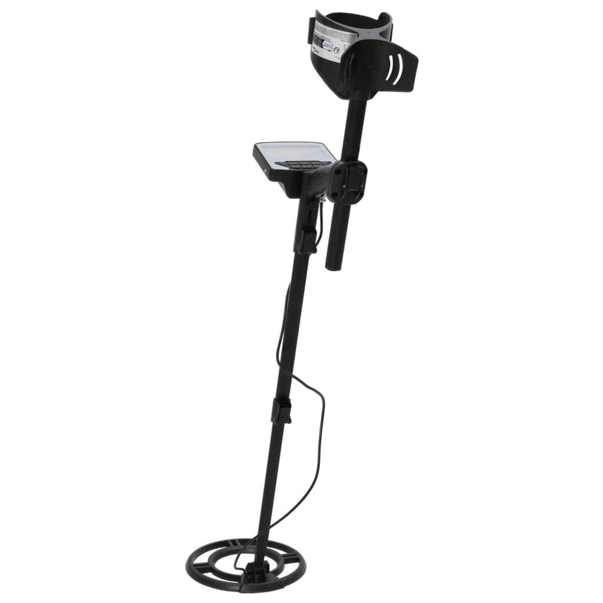 VIDAXL Detecteur metaux reglage automatique profondeur recherche 18 cm