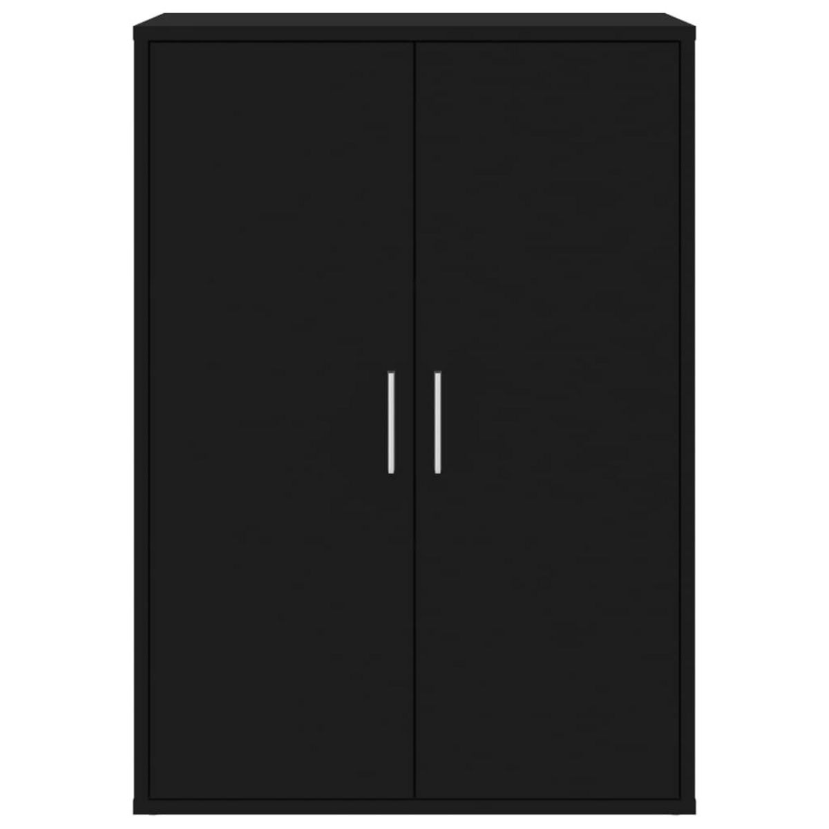 VIDAXL Buffet noir 60x31x84 cm bois d'ingenierie