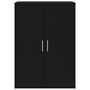 Voir la diapositive 5 : VIDAXL Buffet noir 60x31x84 cm bois d'ingenierie