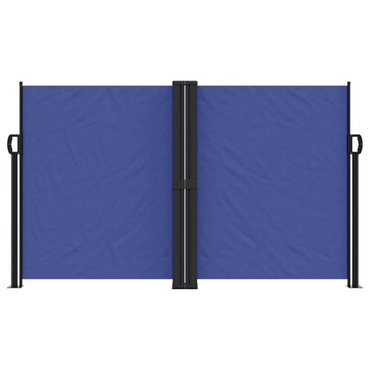 VIDAXL Auvent lateral retractable bleu 140x600 cm
