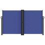 Voir la diapositive 3 : VIDAXL Auvent lateral retractable bleu 140x600 cm