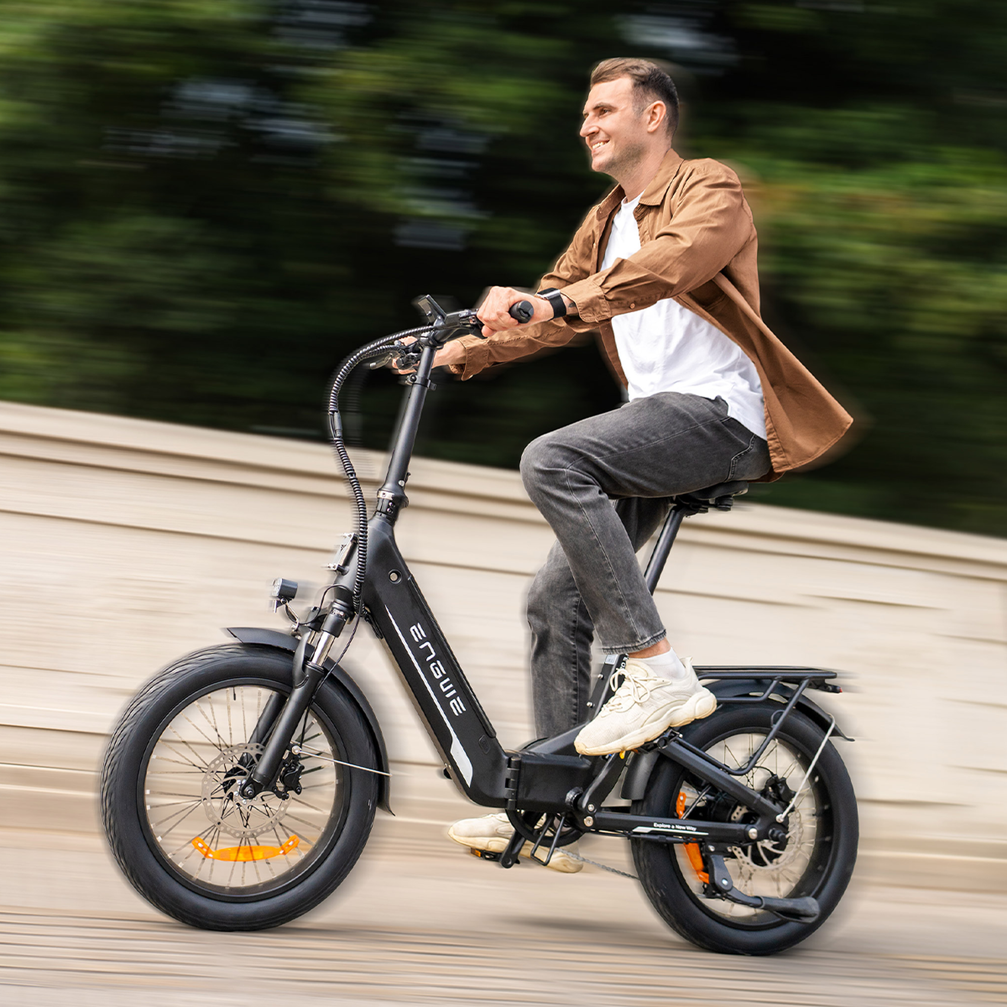 Voir la diapositive 3 : ENGWE Vélo électrique compact ENGWE L20 3.0 BOOST - 250 W