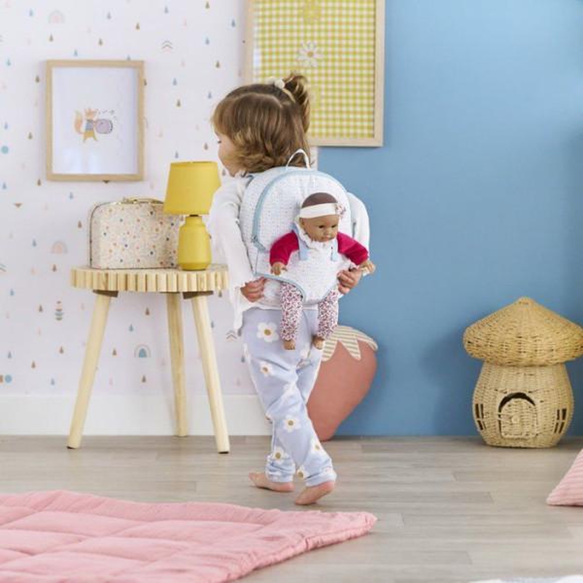Voir la diapositive 5 : Corolle Mes Accessoires Poupons 30cm - COROLLE - Sac à dos Porte-Poupon - Motif Étoiles