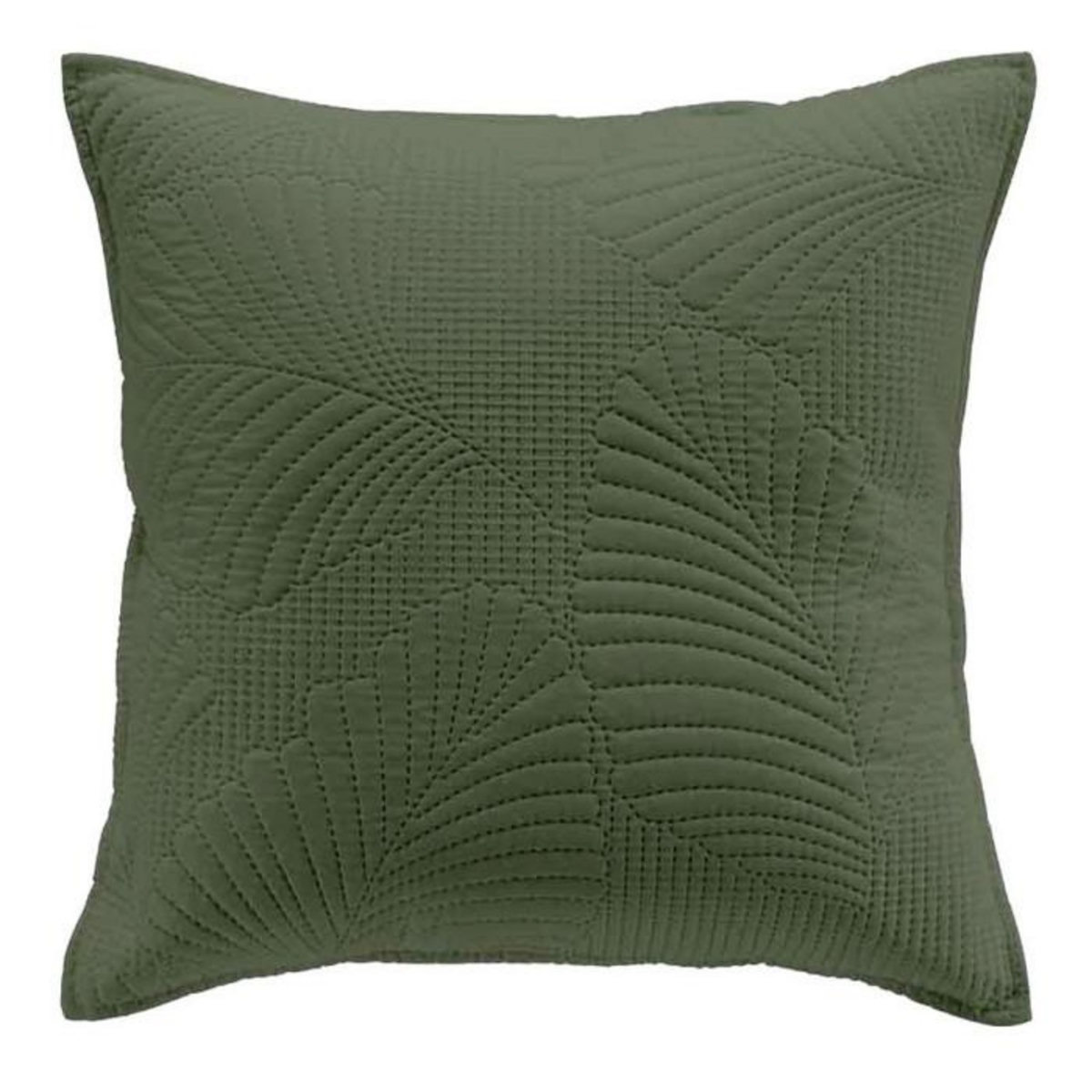 Paris Prix Housse de Coussin  Palombine  40x40cm Kaki