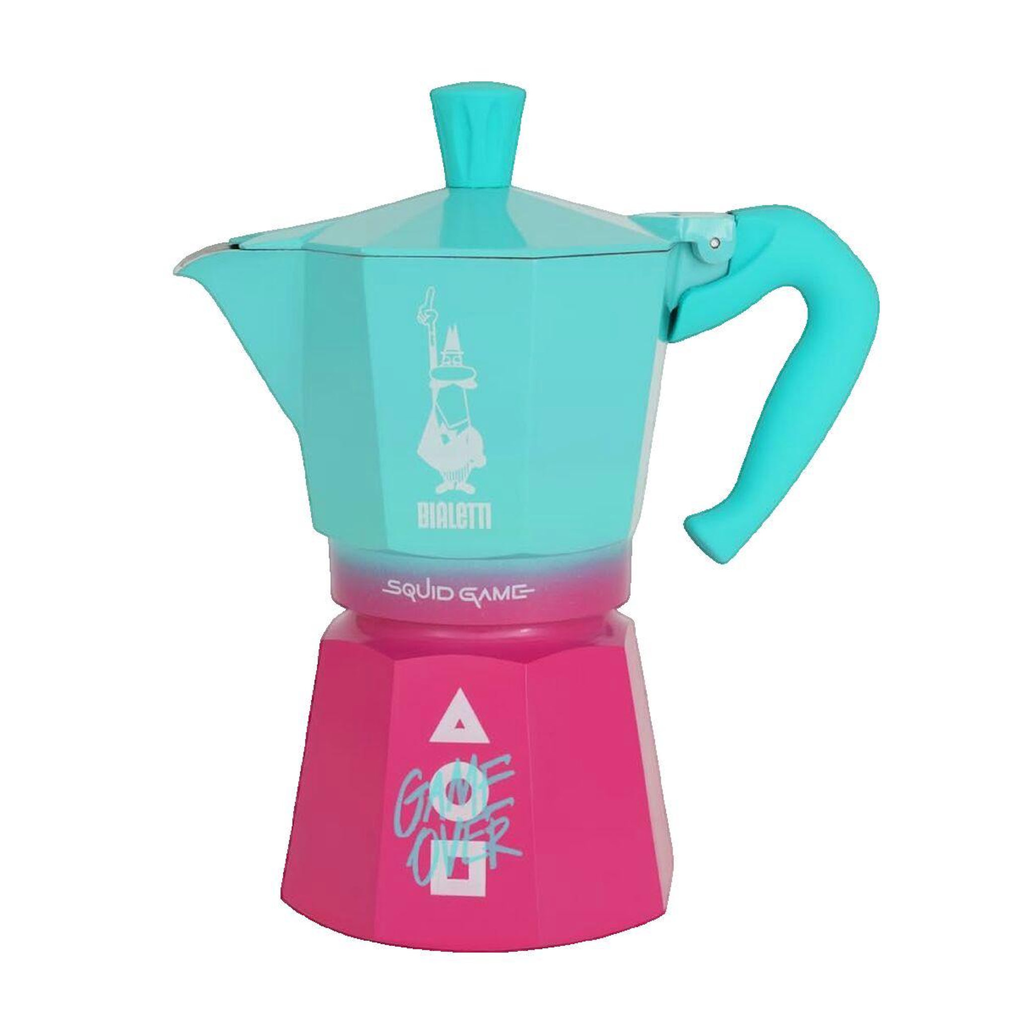 Voir la diapositive 2 : BIALETTI Cafetière Bialetti Moka Express Squid Game