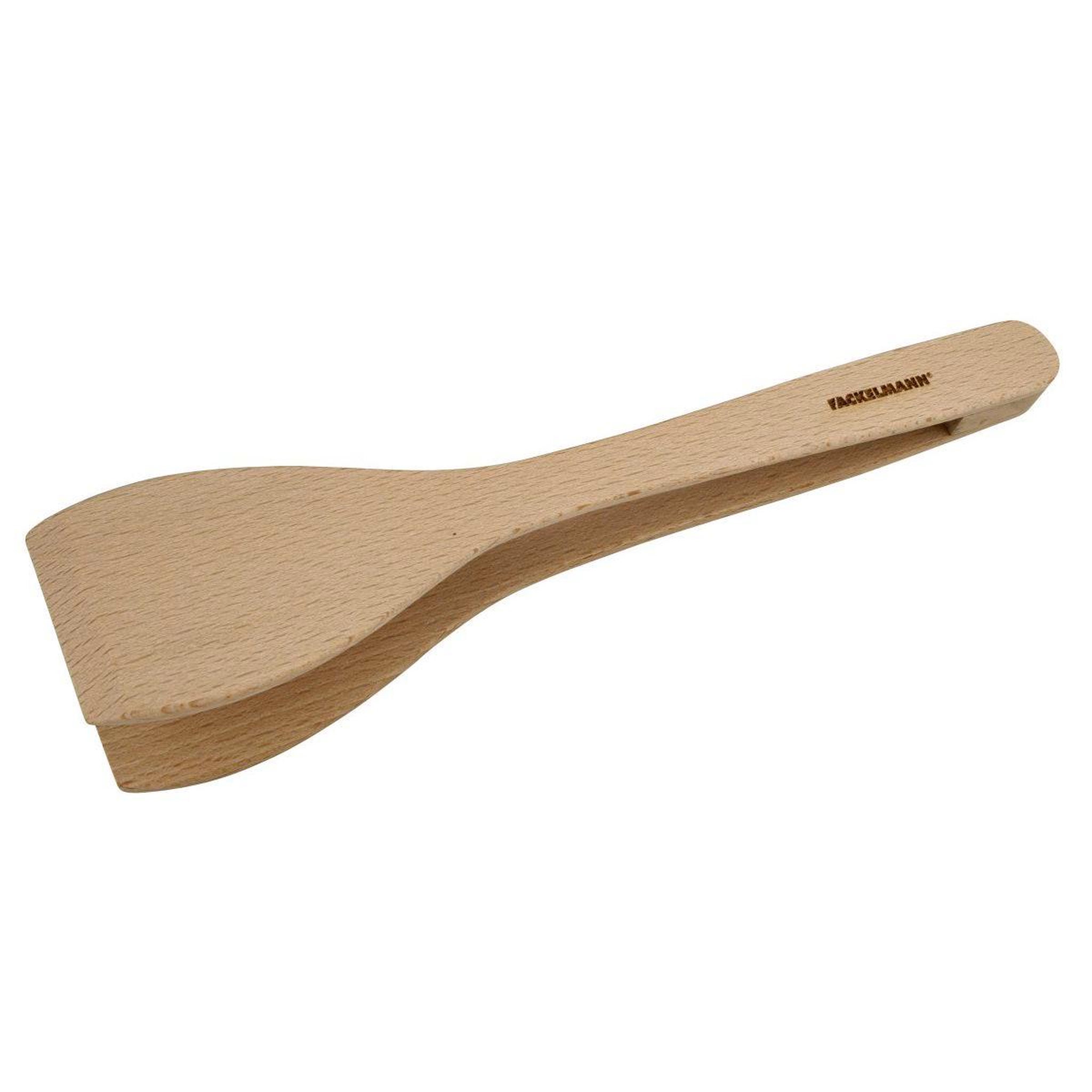 Fackelmann Pince de cuisine en bois fsc 29,7 cm fackelmann