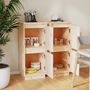 Voir la diapositive 3 : VIDAXL Buffets 2 pcs 31,5x34x75 cm Bois massif de pin