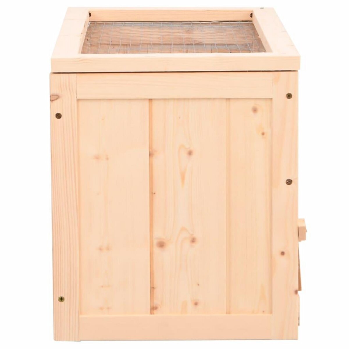 VIDAXL Cage a hamster 60x30x35 cm bois massif de sapin