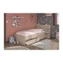 Voir la diapositive 2 : PARISOT Lit enfant ESCALE 90x190/200 cm - Décor chene - Tete de lit + 2 tiroirs - L121,5 x H88,6 x P216,8 cm