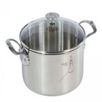 De buyer Faitout inox 24cm + couvercle - 3427.24