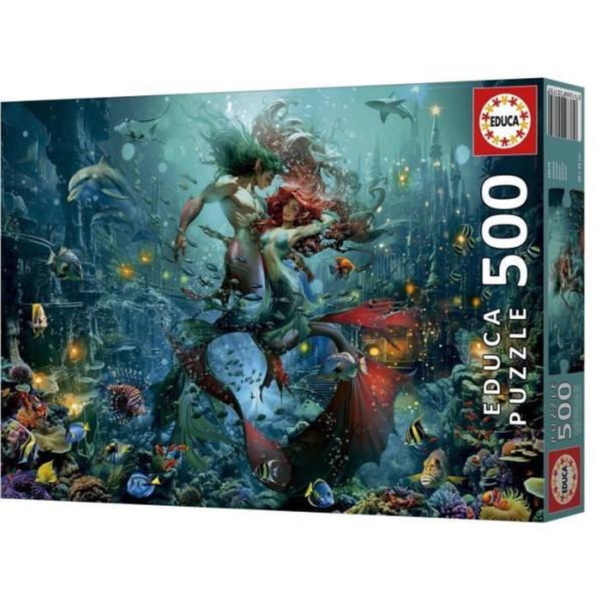 Voir la diapositive 3 : EDUCA Puzzle - EDUCA - Atlantide - 500 pieces