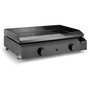 Voir la diapositive 1 : FORGE ADOUR Plancha gaz Base 60 Acier 2 brûleurs à poser, 57.5x37.9 cm