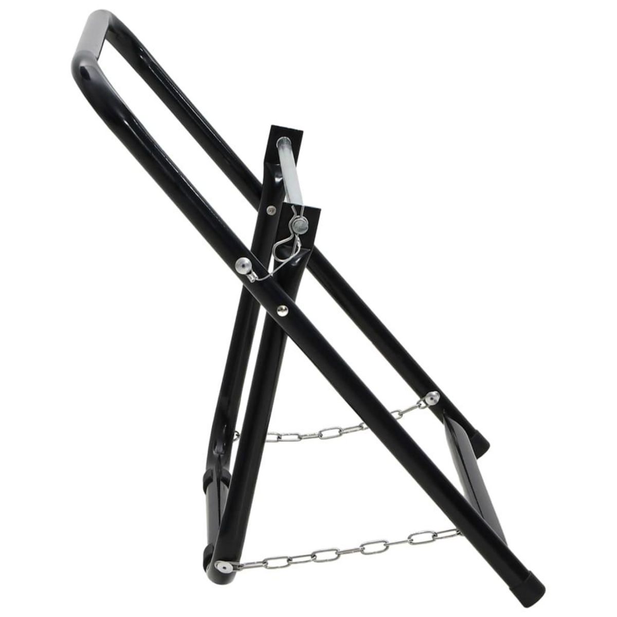 VIDAXL Chariot pour enrouleur de tuyau 48 cm 45 kg noir