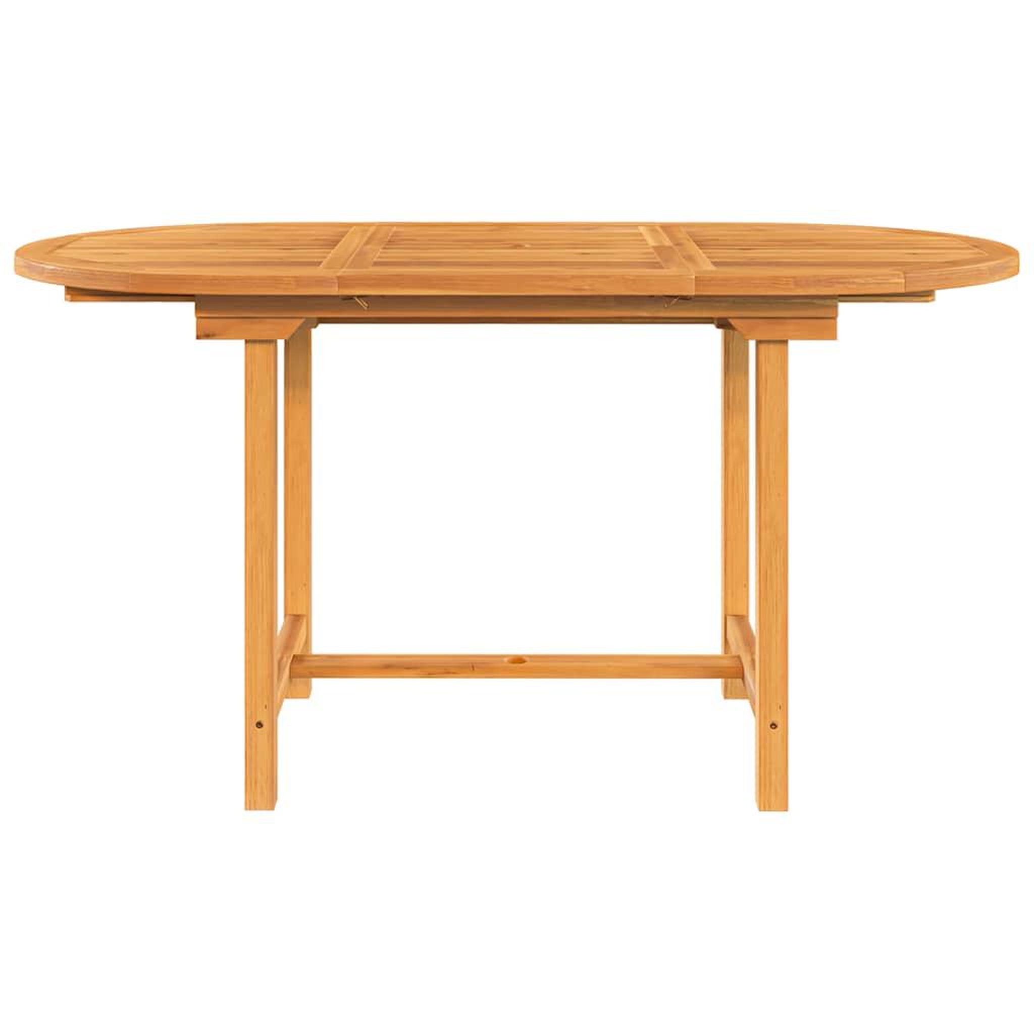 Voir la diapositive 5 : VIDAXL Table extensible de jardin 110-160x80x75 cm bois de teck solide