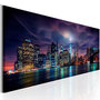Voir la diapositive 1 : Paris Prix Tableau Imprimé  New York : Dark City