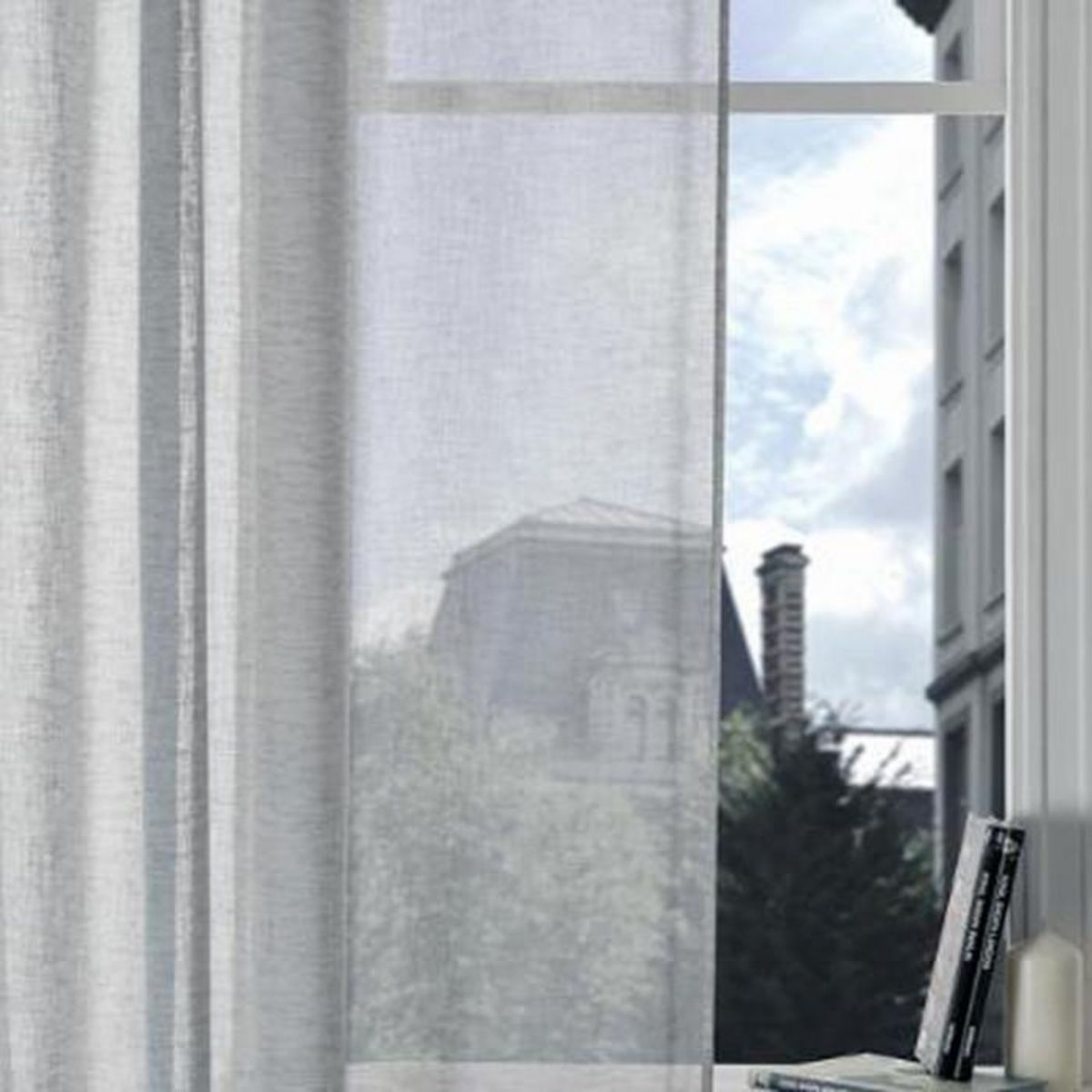ATMOSPHERA Rideau Voilage  Fred  140x240cm Gris