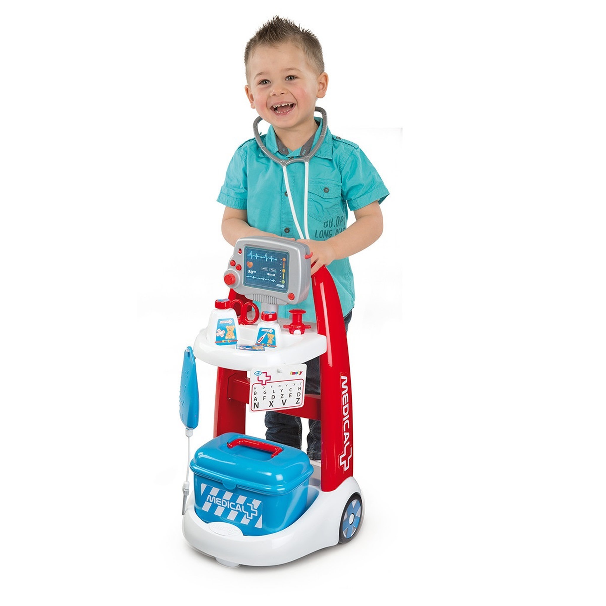 Voir la diapositive 2 : SMOBY  Chariot Medical Electronique
