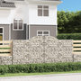 Voir la diapositive 1 : VIDAXL Paniers a gabions arques 13 pcs 300x50x140/160 cm fer galvanise