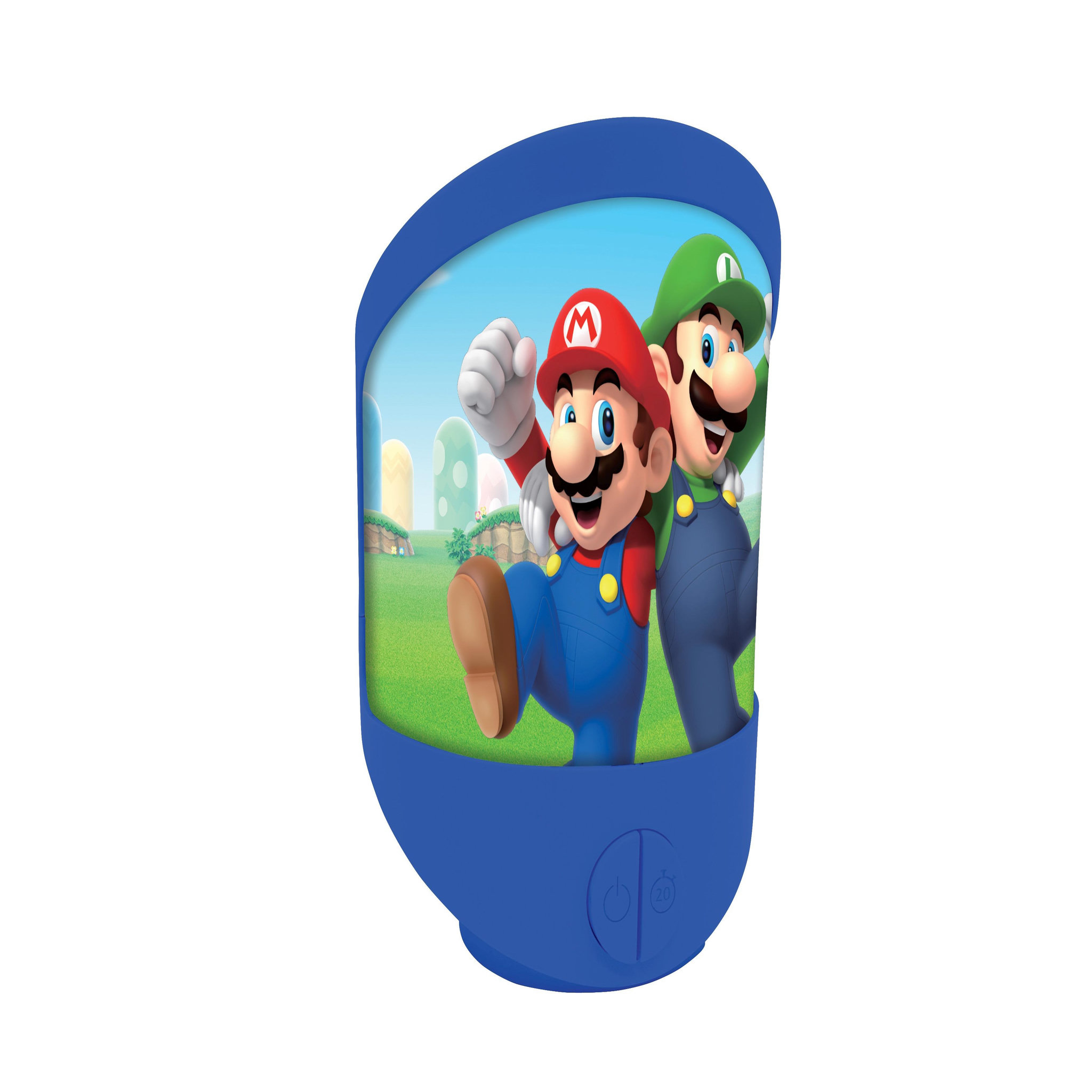 Voir la diapositive 2 : Lexibook Veilleuse de chevet ou murale Super Mario