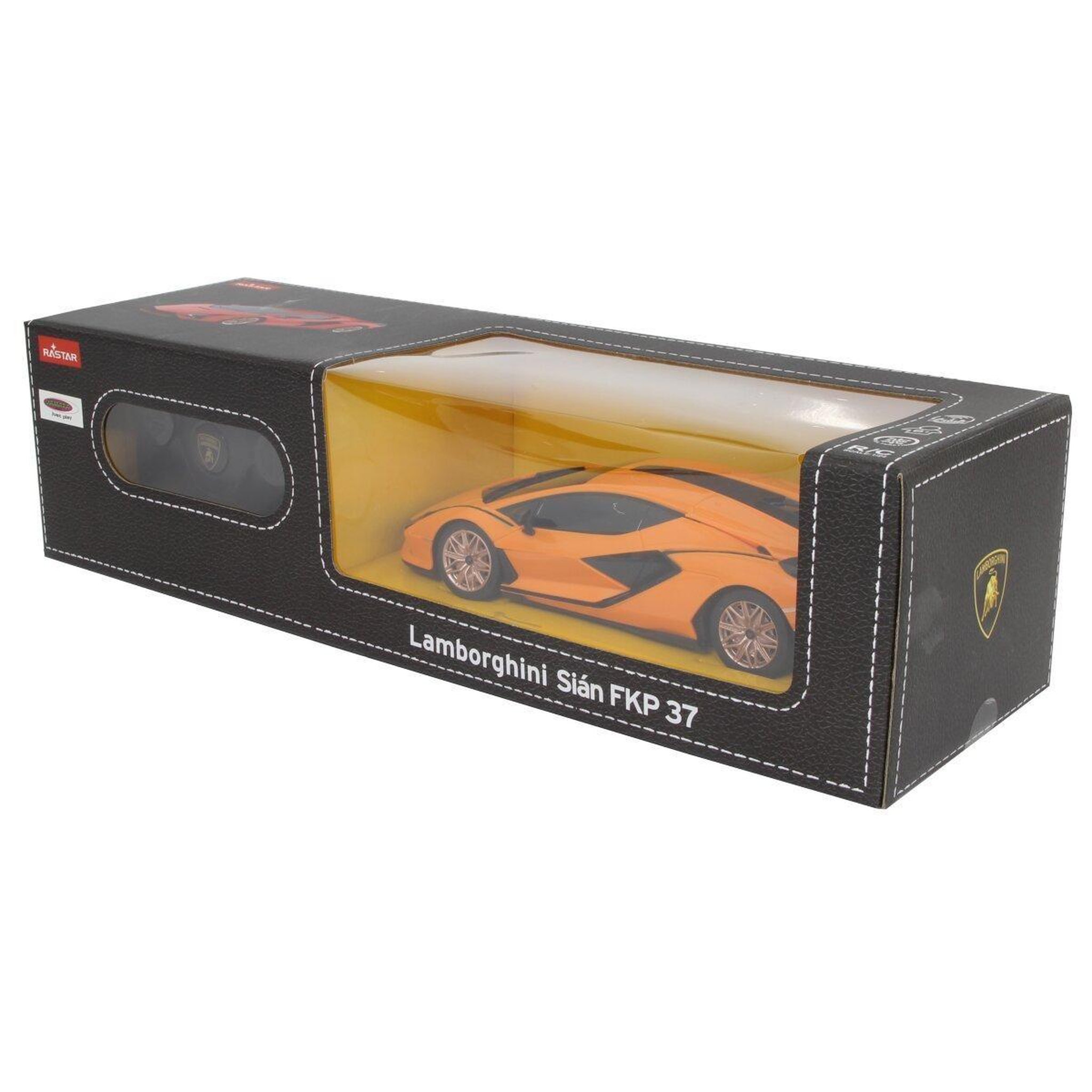 Voir la diapositive 3 : Jamara Voiture télécommandée lamborghini sián fkp 37 1:24 orange 2,4ghz