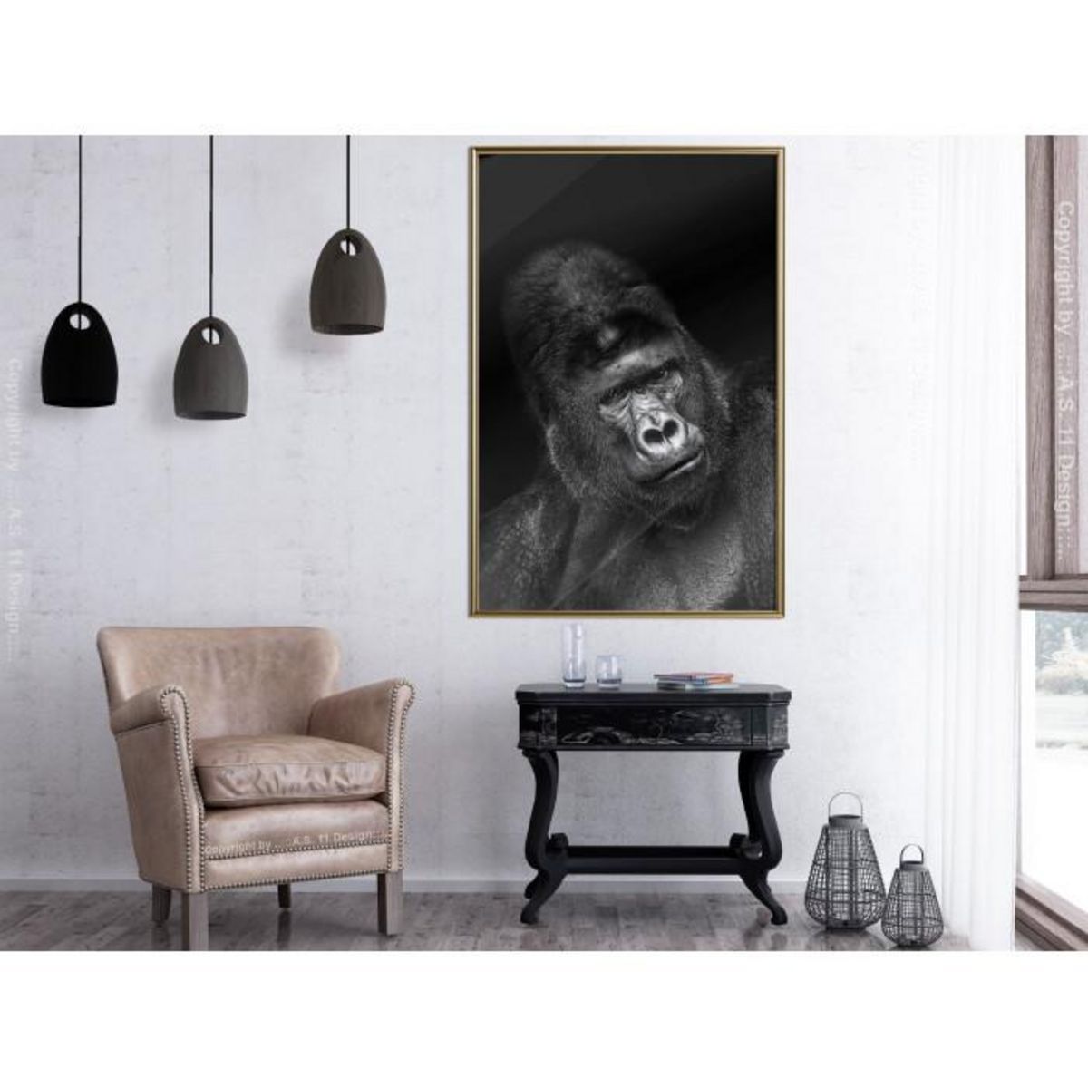 Paris Prix Affiche Murale Encadrée  Intelligent Gaze