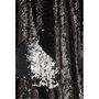 Voir la diapositive 4 : Paris Prix Rideau à Passants  Sequin  125x250cm Noir & Argent
